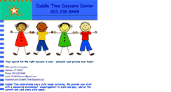 Desktop Screenshot of cuddletime-daycare.com